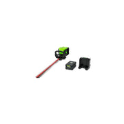 GreenWorks Pro HT60L210 Dual Cordless Hedge Trimmer 60-volt 26-in (Battery Included)