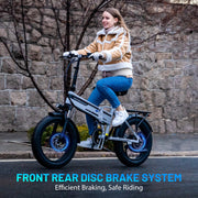 HOVERMAX UL2849 750W Electric Bike 20X4.0