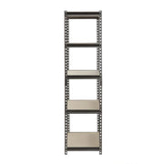 Muscle Rack 0001756711485 5-Shelf Steel Shelving, Silver-Vein, 18