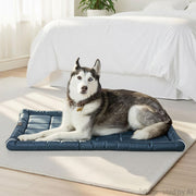 Vibrant Life Durable Water Resistant Crate Pad, Blue, Extra Large 27 in x 41 in