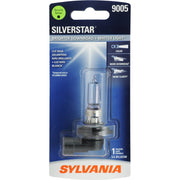 Sylvania SilverStar 9005 Halogen Headlight Bulb, Brighter Whiter Light, 1 Pack