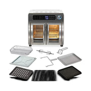 Emeril ELFD-360 Lagasse French Door 360 Air Fryer Silver