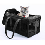 Quaker Pet Group 55511 Sherpa Original Deluxe Pet Carrier Large - Black