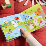 Battat Tiny Talkers A Day at the Park Interactive Button Sound Book, Learning Toy for Toddlers, Multicolor, BT1896G