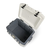 Igloo Overland 50 QT Hard Sided Cooler, White, 50 Quart Capacity, Durable Outdoor Construction