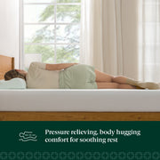 Zinus Green Tea Waterfall Memory Foam Mattress, 8 in, Twin, Medium-Firm, CertiPUR-US Certified