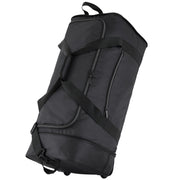 Protege 32 in Large Collapsible Rolling Travel Duffel, Black, 91.2 Liter Capacity, Polyester, PG96-170-028-37