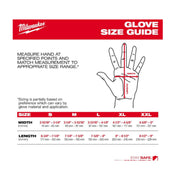 Milwaukee 48-22-8946 Nitrile Level 4 Cut Resistant Dipped Work Gloves Medium Red