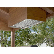 Zephyr Spruce 36 Inch Outdoor Range Hood Insert, 1200 CFM Internal Blower, LumiLight LED Lighting, Stainless Steel, 3-Speed Metallic Knob Controls, AK9834BS