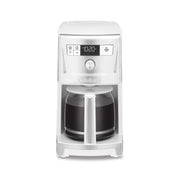 Cuisinart 14-Cup PerfecTemp Programmable Coffee Maker, White, Glass Carafe, Brew Strength Control, Brew Pause, Over Ice Function, DCC-3500W