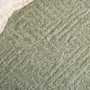 Safavieh Tahoe Ainsley Geometric Shag Area Rug, Sage, 3 x 5 ft