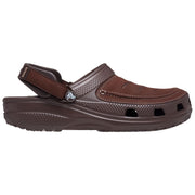 Crocs Yukon Vista II LiteRide Clogs for Men - Espresso/Mushroom - 11M