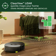 iRobot L111020 Roomba 2020 DustCompactor Combo Robot Vacuum and Mop, Black