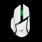 Razer RZ01-04870300-R3U1 Basilisk V3 X Hyperspeed Wireless Gaming Mouse for PC, RGB Chroma, White