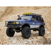 FMS FCX18 LC80 Toyota Land Cruiser 80 V2 RTR Electric Radio Control Car, Blue, 1/18 Scale