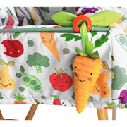 Boppy Shopping Cart and Restaurant High Chair Cover - Farmers Market, 6-48 Months - Machine Washable