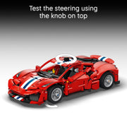 LEGO Technic Ferrari 488 PISTA Car Toy, 882 Pieces, Multicolor, 11 in