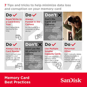 SanDisk Extreme 256GB microSDXC UHS-I Memory Card, Class 10, U3, V30, A2 App Performance, Gold, SDSQXAV-256G-GN6GN