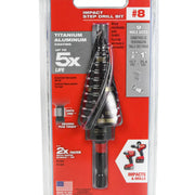 Milwaukee 48-89-9248 SHOCKWAVE Impact Duty Step Bit #8 1/8 - 1