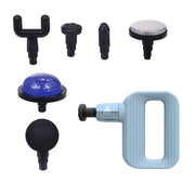 Reebok Hot & Cold Percussion Massager with Aromatherapy, 6-Speed Rechargeable Deep Tissue Relief, Portable Blue