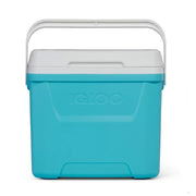 Igloo 49111 28 Hard Sided Ice Chest Cooler, Aqua Blue and White