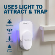 Safer Home Indoor Fly Trap Starter Kit (1 Plug-In Base + 2 Refills)