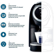Lavazza LB 300 Classy Mini Espresso Machine, Expert Espresso Capsule Compatibility