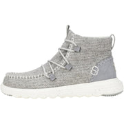 HEYDUDE 42006-030 Reyes Heathered Boots for Ladies - Grey - 7M
