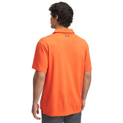 Under Armour Tech Short-Sleeve Polo - Fire - M