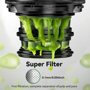 LINKChef Juicer Machine, Slow Masticating Machines with 4.1