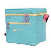 Ozark Trail Soft Side Cooler with Removable Hardliner, 24-Can Capacity, 16 Quart, Bright Green, Summer Vibes Collection