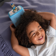 Tonies Toniebox 2 Audio Player Full Play Bundle with PAW Patrol Chase Tonie Figurine and Adventure Bay Rescue Heroes Tonieplay Game, Sky Blue