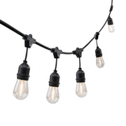 Better Homes & Gardens Plug in 12 Count Edison String Lights, Warm White - Corded Electric