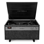 Victrola Century 6-in-1 Music Center, 3-Speed Turntable, CD and Cassette Player, VINYLSTREAM Bluetooth Output, Built-In Stereo Speakers, Walnut VTA-820SB-WLN