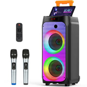 JYX JYX-T8 500W Powerful Karaoke Machine with 2 Mic