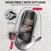 PowerSmart USA DL1038A Gas Pressure Washer, 3800 PSI, 2.5 GPM, 212cc Engine, 35 ft Hose, 5 Quick-Connect Nozzles