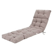 Maphissus Outdoor Lounge Chair Cushion, Waterproof Replacement Chaise Lounge Cushions for Outdoor Furniture Thickened 71 x 22 x 4.7 Inches Non-Slip with Ties