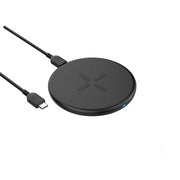 onn. 7.5W/10W Wireless Charging Pad, Black
