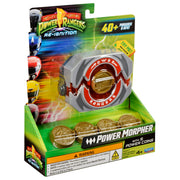 Playmates Toys Mighty Morphin Power Rangers Re-Ignition Power Morpher with 5 Power Coins, Over 40 Sounds and Light Effects, Belt Clip, Ages 4+