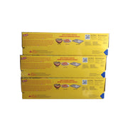Glad Press'n Seal Food Wrap, 140 Sq Ft per Roll, Pack of 3, BPA-Free, Leakproof, Microwave Safe