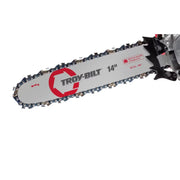 Troy-Bilt 41AY4214766 14 Inch 42cc Low Kickback Gas Chainsaw, TB4214, 0 v