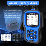Autophix 7110 Automotive Diagnostic Tool, Full System Scan for Volvo Vehicles, Battery Management, Oil Reset, ABS Bleeding, TPMS Reset, DPF Regeneration