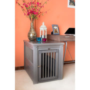 New Age Pet EHHC405XL ECOFLEX Dog Crate End Table, Grey, X-Large