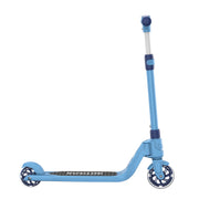 GOTRAX Bobloo Lite Kids Kick Scooter, Blue, LED Light-Up Wheels, Adjustable Handlebars, Anti-Slip Deck, Lightweight Metal Frame, Max Load 110 lb, Ages 3-8