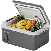 SIMZLIFE CF020-10GR-USZX 12 Volt Car Refrigerator, 11 Quart Portable Freezer with APP Control, -4 to 68 Temperature Range, Gray