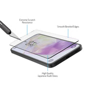 DuraGlass Tempered Glass Screen Protector w/9H Shatter-Resistant Hardness, Anti-Fingerprint Coating