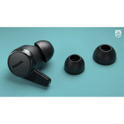 Philips TAT1207BK/00 True Wireless Headphones, Black