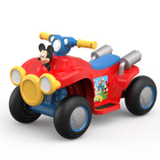 Mickey Mouse KL-40054-DTR Quad Battery Powered Ride on ATV, Unisex