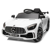 UBesGoo 12V Licensed Mercedes-Benz Electric Ride on Car Toy, White