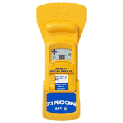 Zircon MetalliScanner MT 6 Professional Metal Detector, Accurate Detection Up to 6 Inches, Yellow, Aluminum Case, Battery Powered, 67149